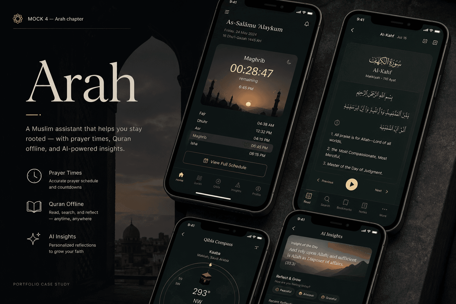 Arah Muslim companion app preview