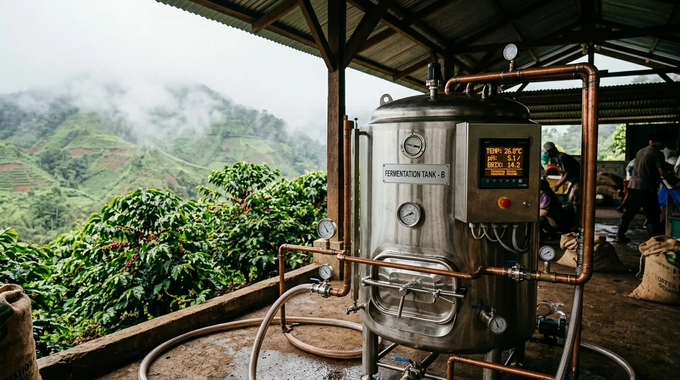 Daily Landing Factory - Karsa precision coffee fermentation landing page preview