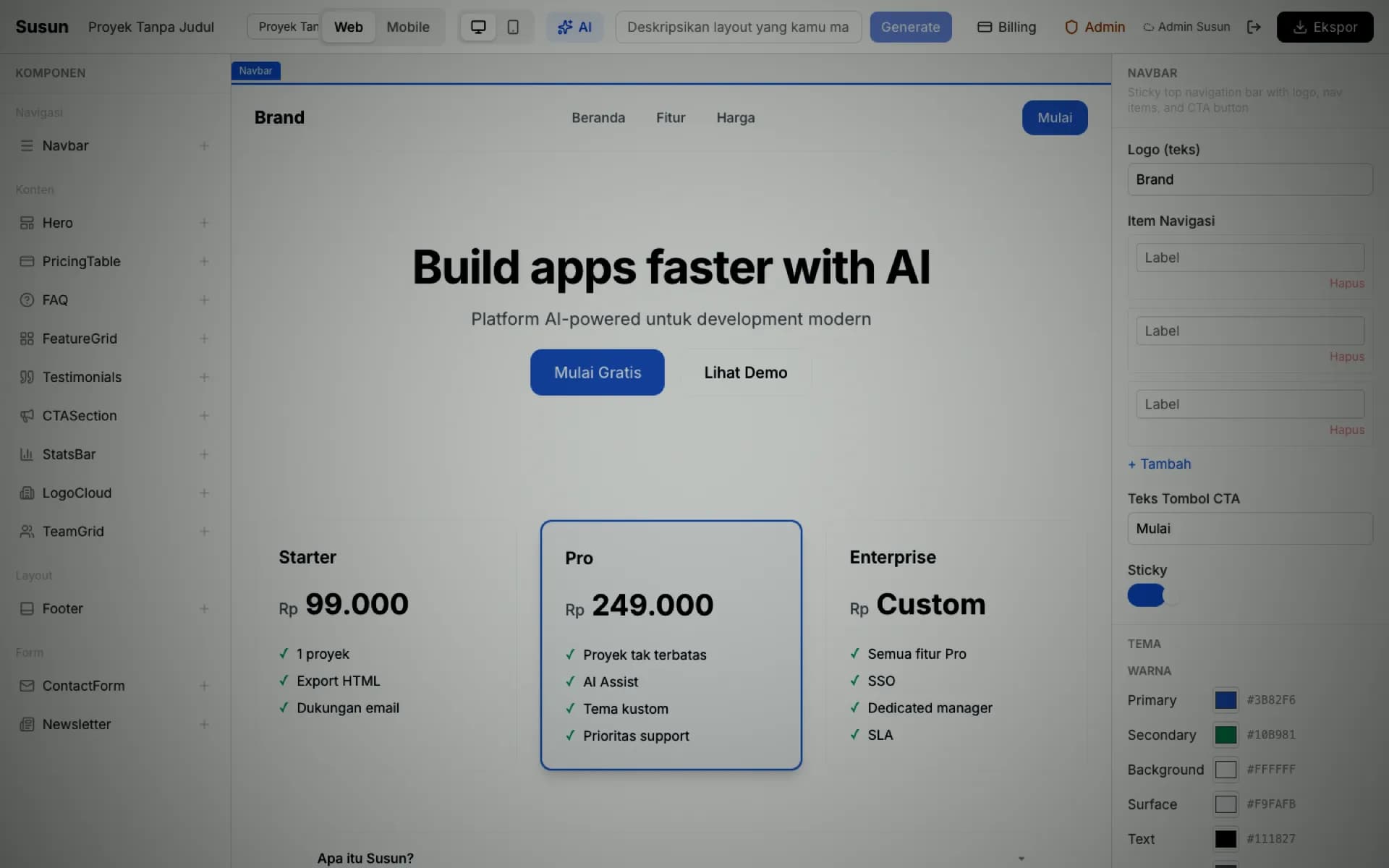 Product montage — systems and builder atmosphere