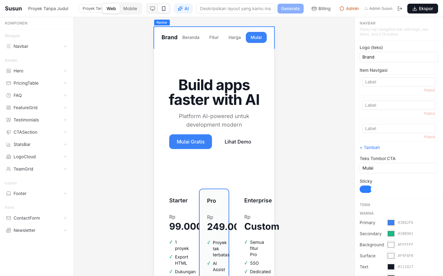 Susun mobile platform preview